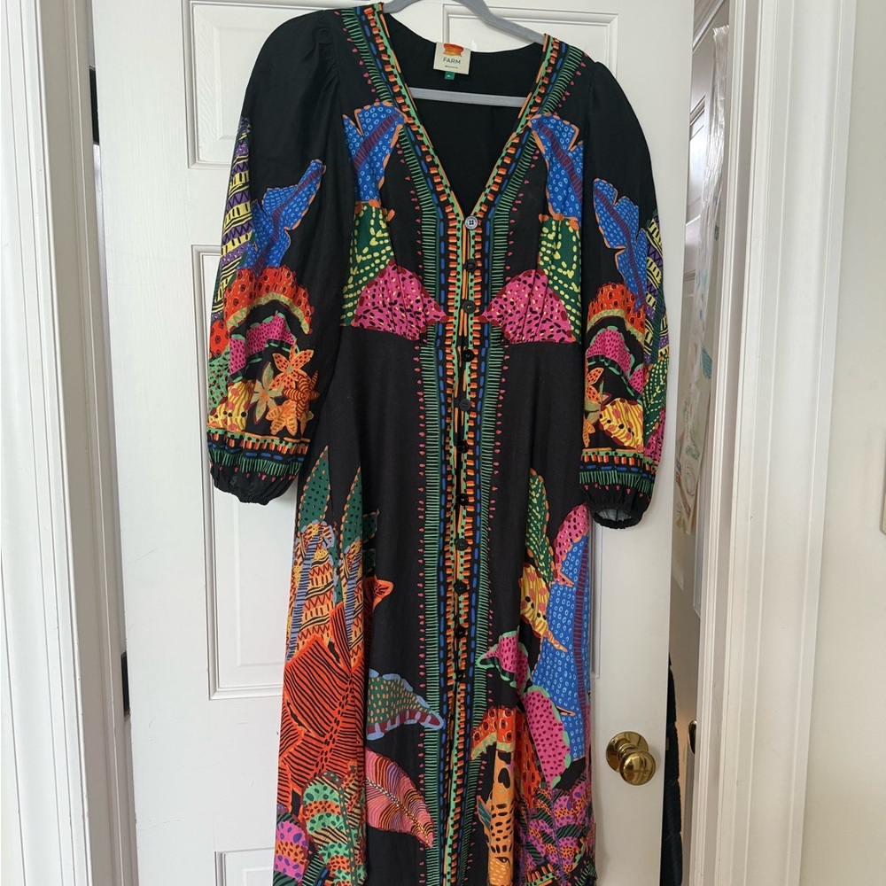 FARM Rio Multicolor High Low Dress - Picture 4 of 8